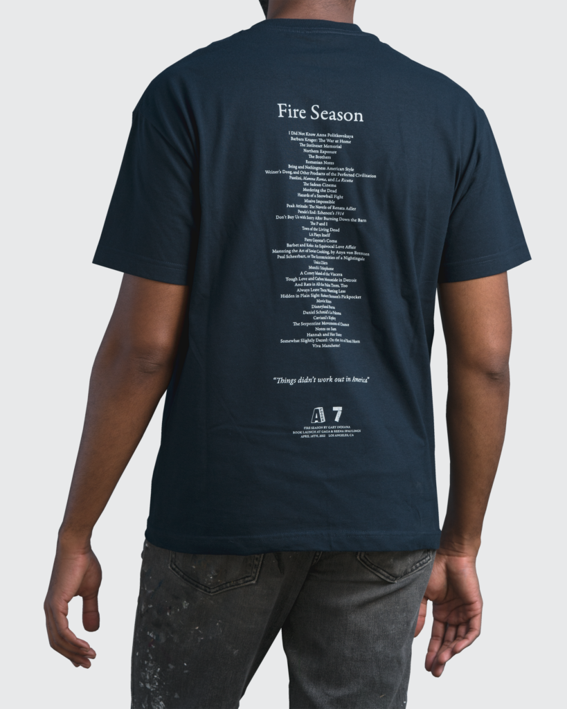 Gary Indiana: Fire Season Shirt