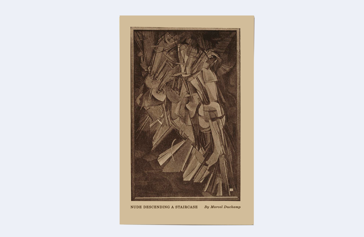 Duchamp Armory Show Postcard