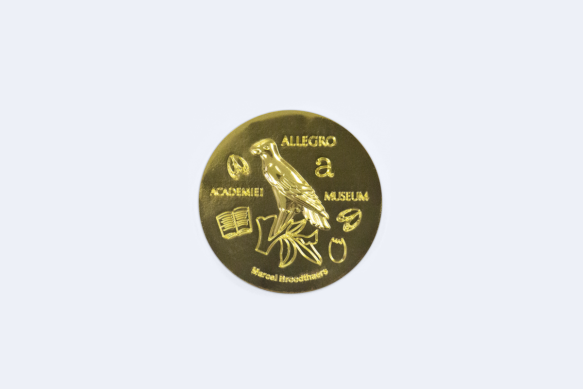 Marcel Broodthaers Commemorative Coin