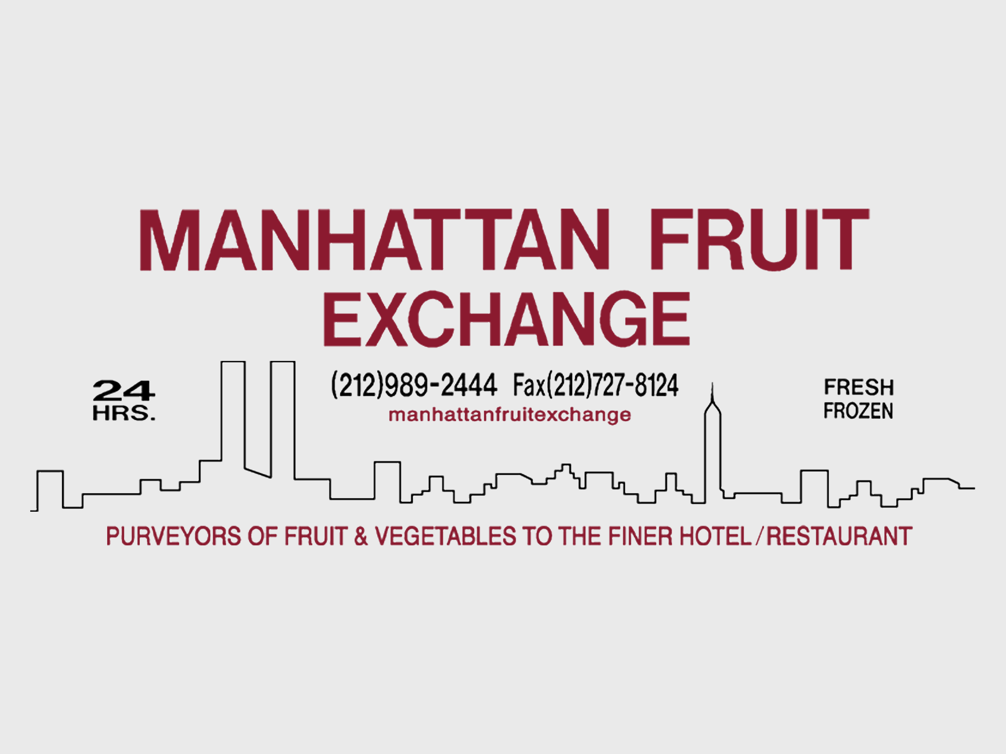 Manhattan Fruit Shirt