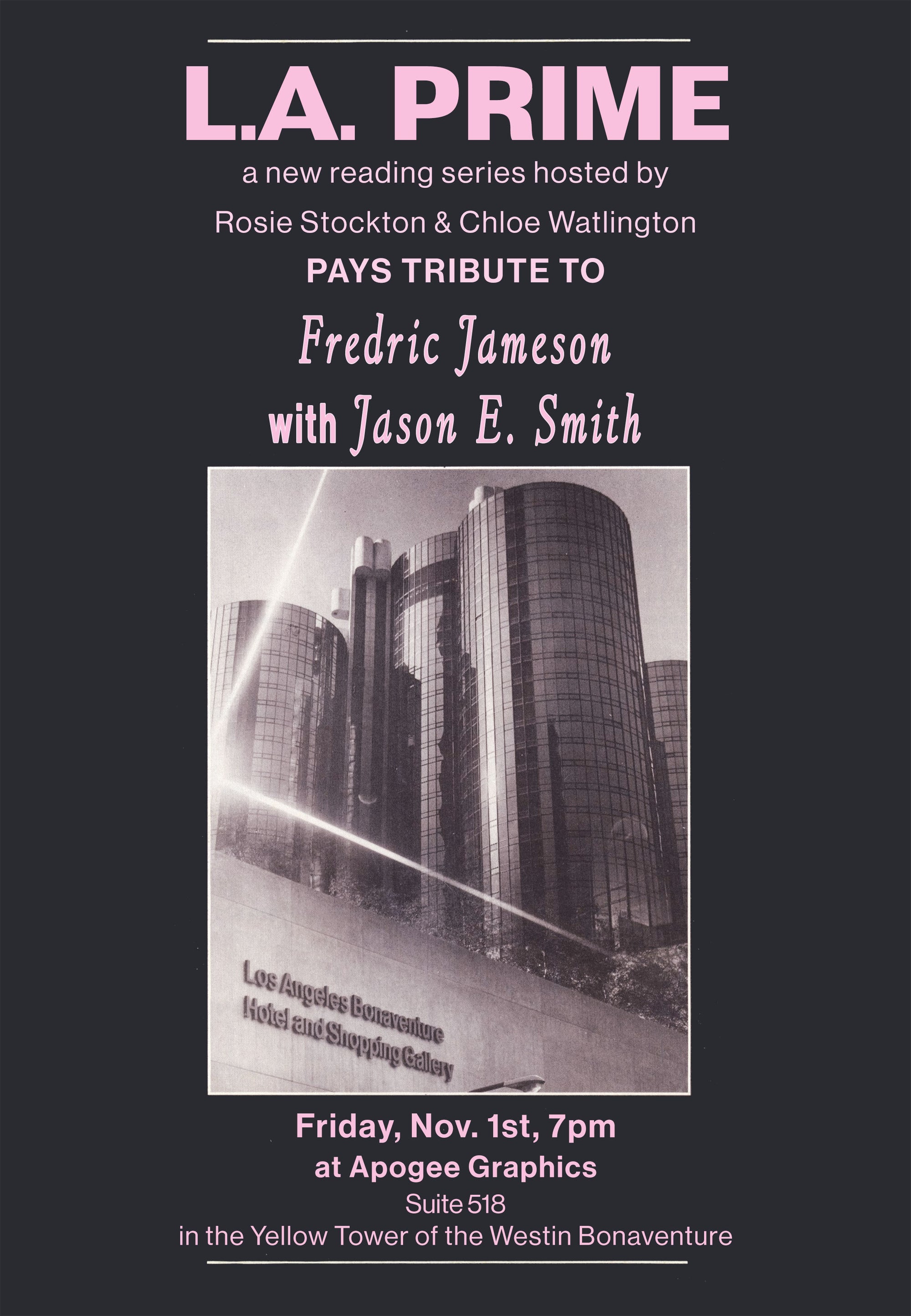 L.A. PRIME: A tribute Fredric Jameson