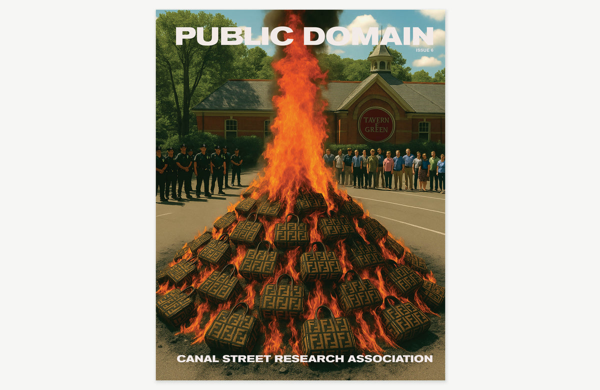 Public Domain #6 | Canal Street Research Association: Crush