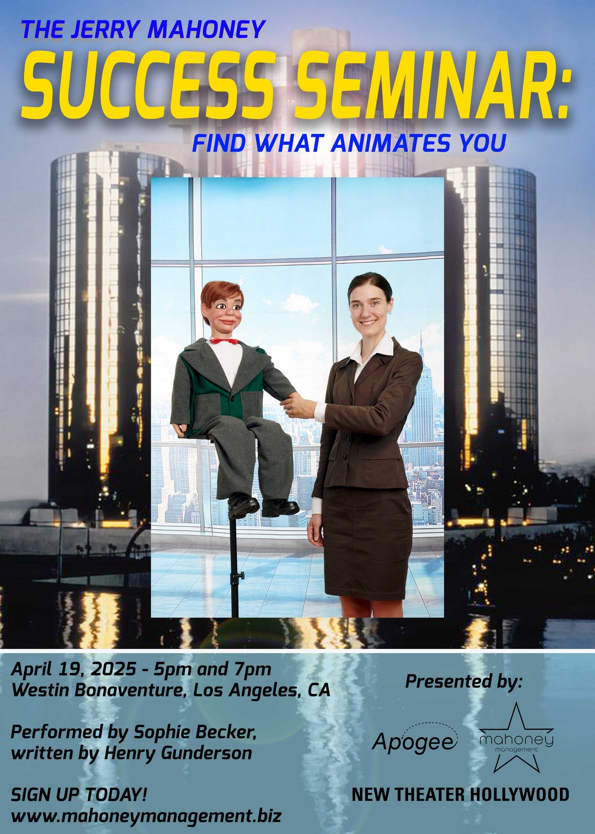 Jerry Mahoney: Success Seminar