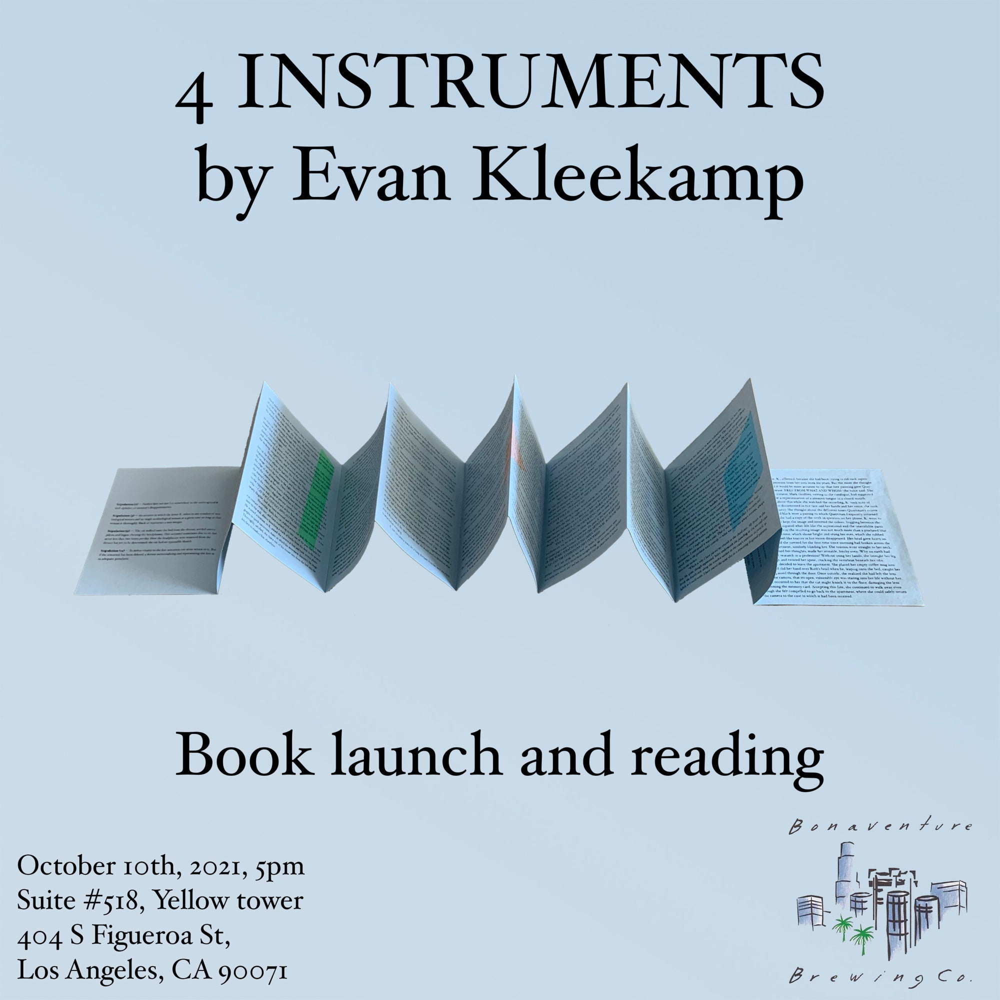 Four Instruments Book Launch